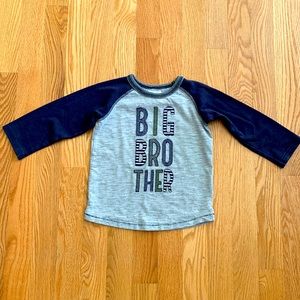 24month big brother long sleeve shirt